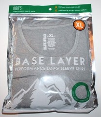 Blue Star Men’s Long Sleeve Base Layer Crew Neck Shirt – Pick Your Size & Color