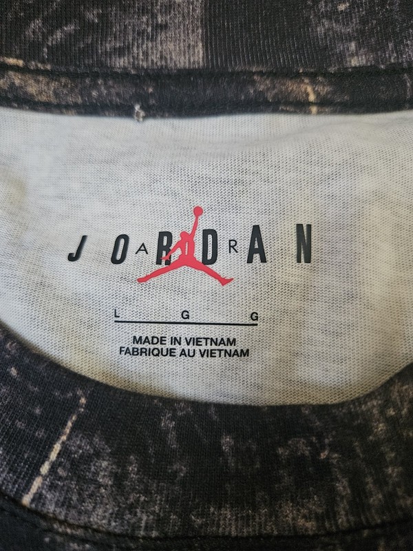 Jordan Jumpman Camo Lightweight Long Sleeve Crew Neck T-Shirt L IF3046-010 gallery
