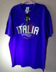 Adidas FIFA World Cup™ 26 Italy Blue Home Graphic Tee Men/Women XL NWT