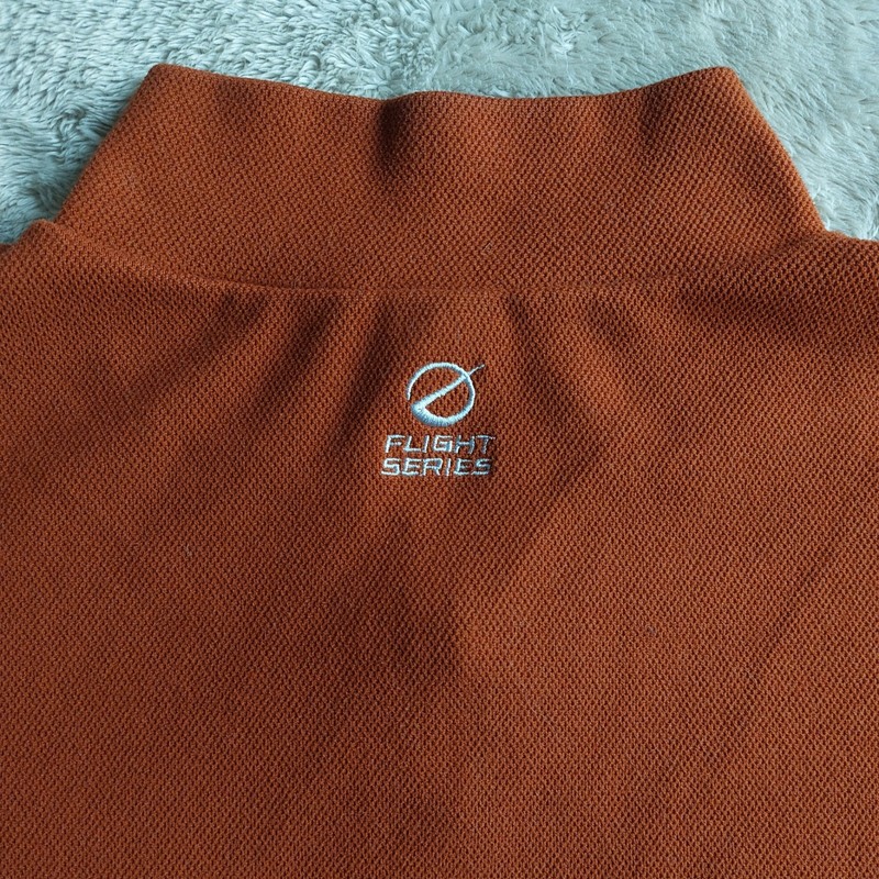 The North Face Flight Series Men's Orange Lightweight Hiking 1/4 Zip Sweater | M gallery