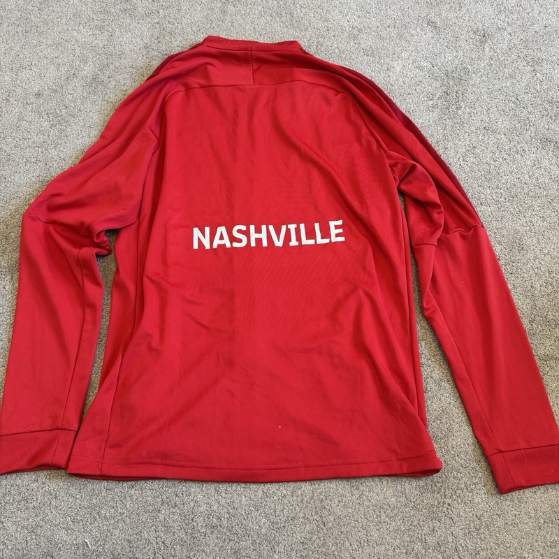 Nike Barca Academy FCB Barcelona Soccer Full Zip Fleece Jacket Nashville Medium gallery