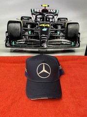 Mercedes Benz F1 AMG Monster Petronas Lewis Hamilton George Russell New OSFM Hat
