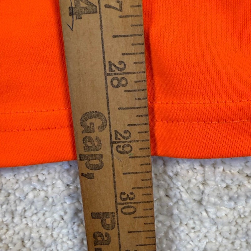 High Visibility Orange Safety Work Shirt Reflective Stripes Short Sleeve XXLarge gallery