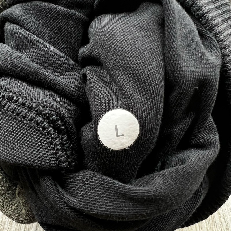 Lululemon Two Tone Pullover Sweatshirt 2 Button Mens Size L Large Olive Green gallery