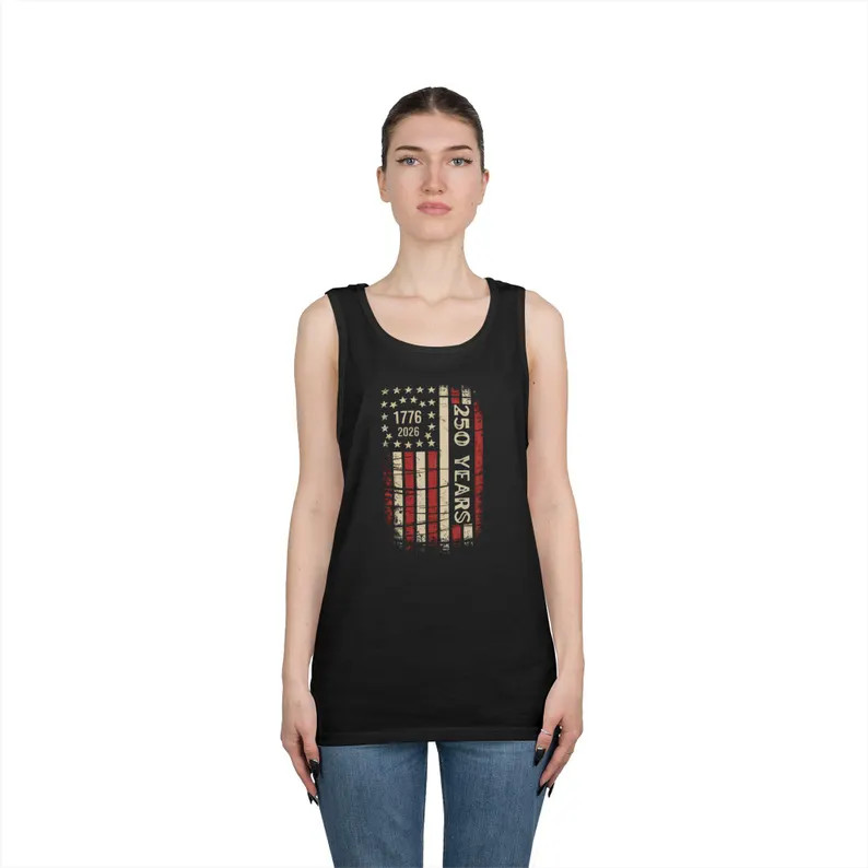 250th Anniversary American Flag Tank Top gallery