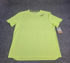 Nike Volt Yellow Aeroswift Dri Fit ADV Racing Running Shirt Top Mens Sz Small