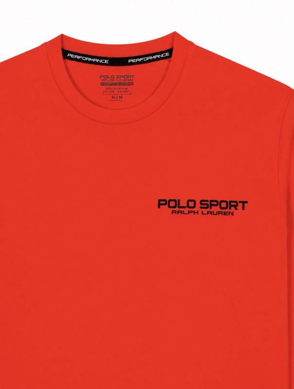 Polo Sport Ralph Lauren Performance Thermo Vent Long Sleeve Shirt Men’s M Red gallery