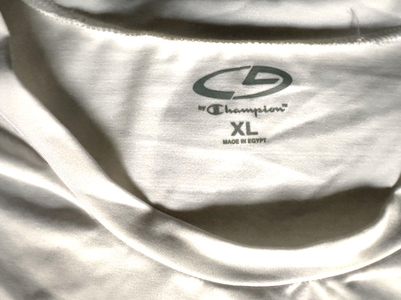Champion Men's XL Sport Power Core Duo Dry Training Shirt White Wicking NEW gallery