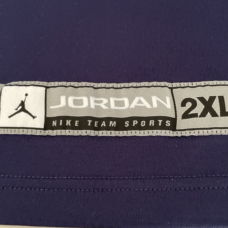 Jordan Jumpman quarter-zip pullover navy basketball performance Shirt 2XL gallery