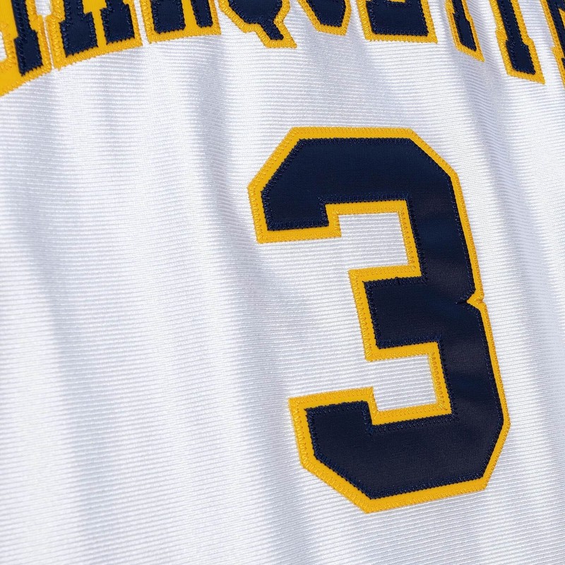 MITCHELL & NESS NCAA WHITE JERSEY MARQUETTE 2002 DWYANE WADE gallery
