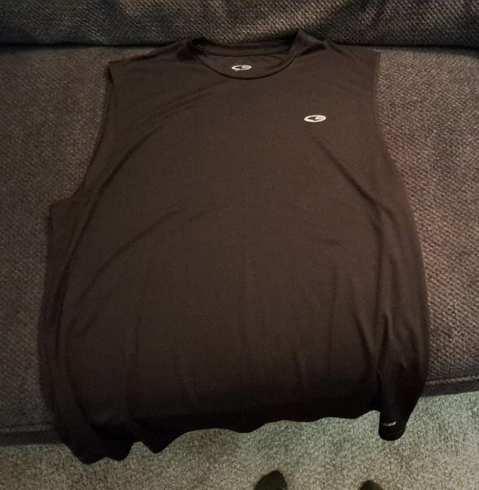 C9 by Champion Men's Black Athletic Fit Tagless Logo Tee XXLT Big & Tall gallery