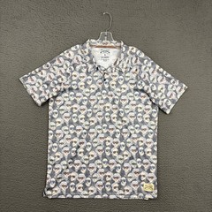Grunt Style Polo Shirt Mens XL Multicolor All Over Print President Funny Golf