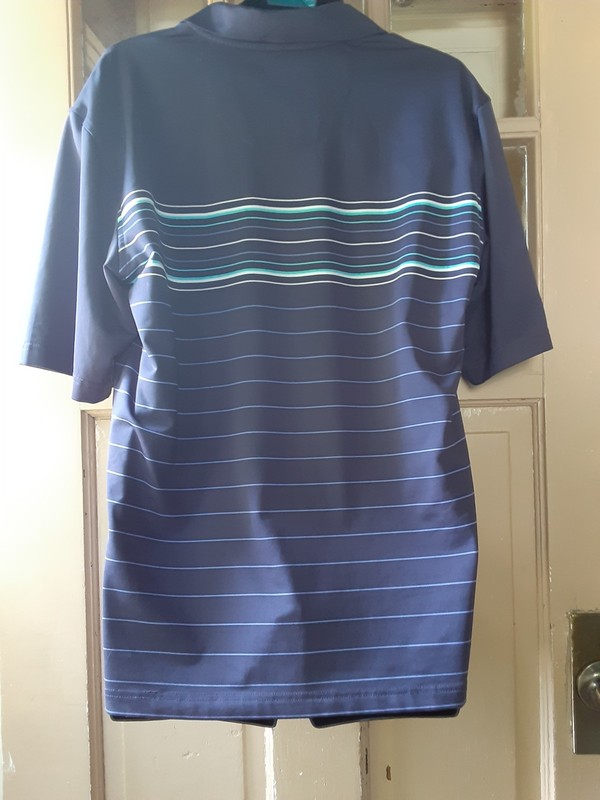 Pebble Beach Performance Men's Active Wear Golf Polo Size Large gallery