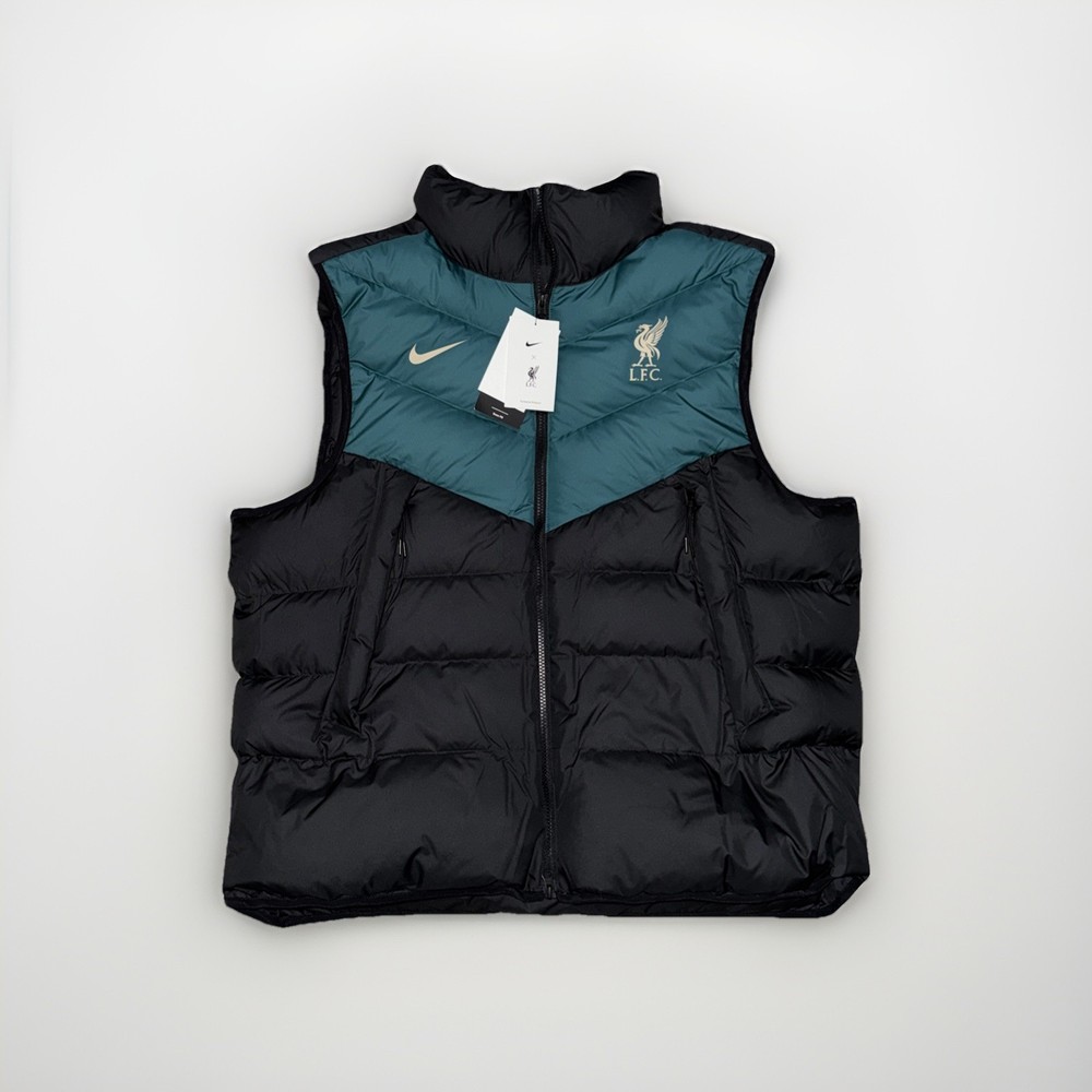 Nike Liverpool FC Windrunner Down-Fill Vest DA9774-011 Men’s Size XXL New