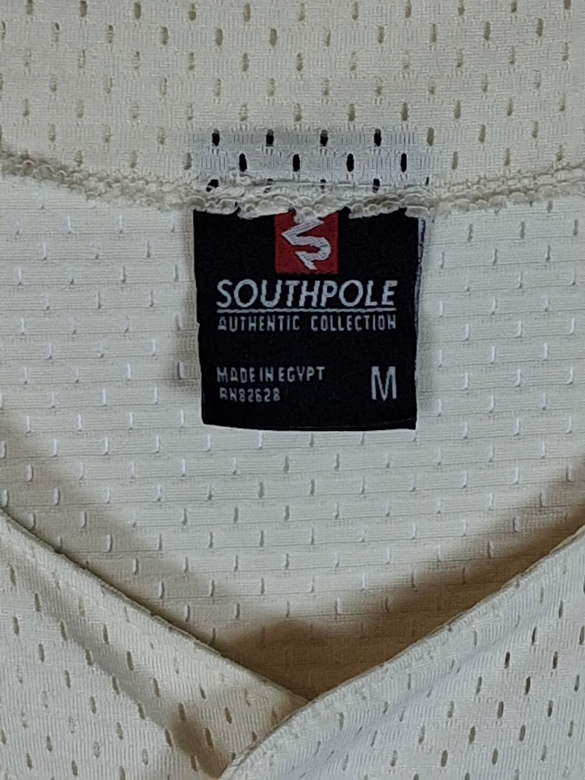 Southpole Authentic Collection Standard Issue Cream Graphic Baseball Jersey sz M gallery