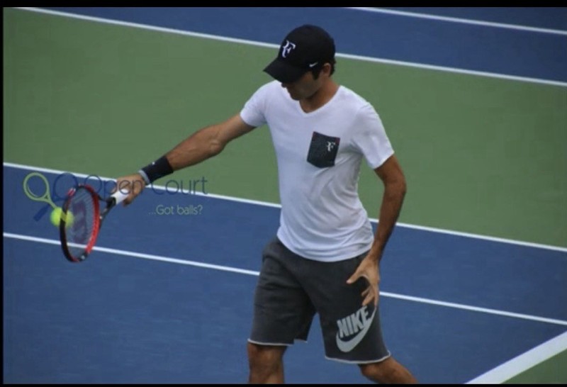 Nike Air Jordan Roger Federer RF x AJ3 2014 US Open Practice Shirt XL Nadal NWT gallery