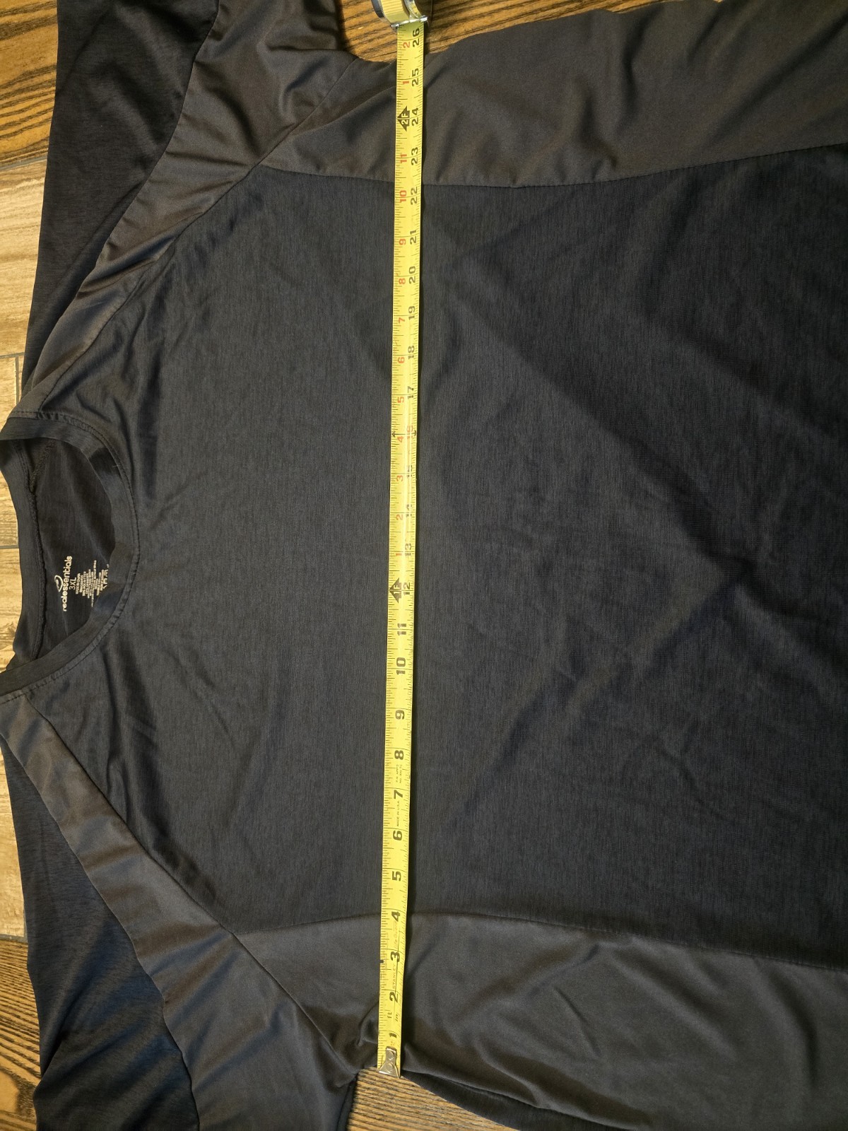 Real Essentials Mens 3XL Athletic T-Shirt Short Sleeve Performance Activewear gallery