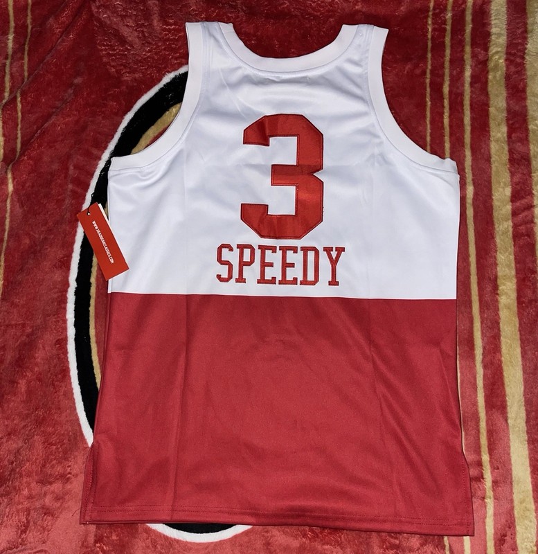 Headgear Classics Men's Speedy Gonzalas #3 Basketball Jersey Shirt Size Small gallery