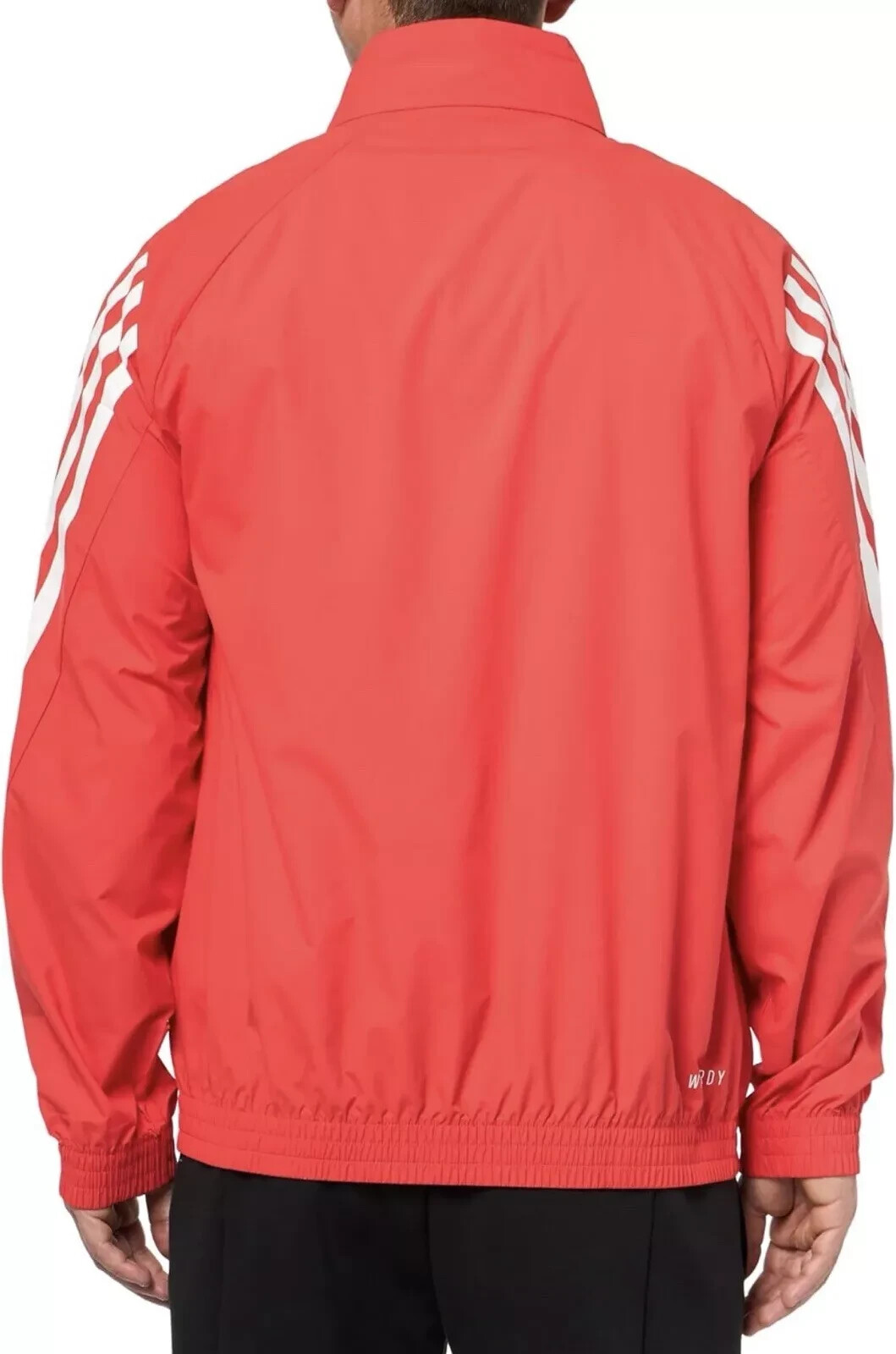 Adidas Men's Future Icon 3-Stripes Woven Track Top, Bright Red, Size -M gallery
