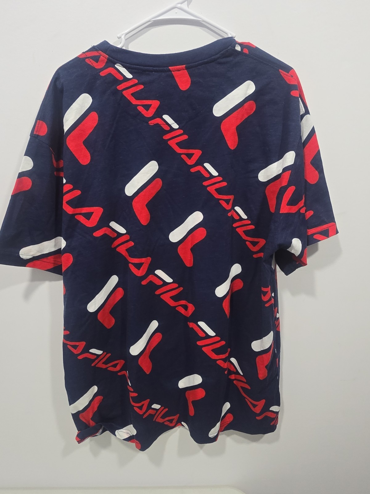 Fila Scocer Shirt Mens XL All Over Print Training gallery