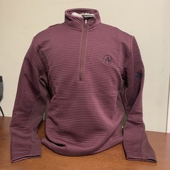 Adidas 365 Ultimate 1/4 Zip Pullover Mens Medium Or Large Aurora Ruby New JJ1747
