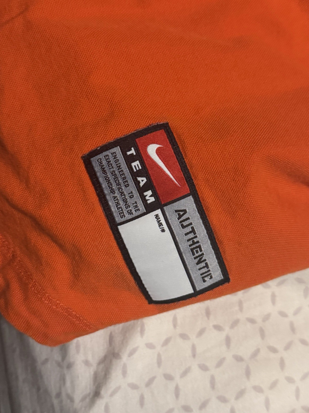 Nike DQ6282-891 SB MLB Skate Baseball Jersey - Rattan Orange ~ Size M gallery