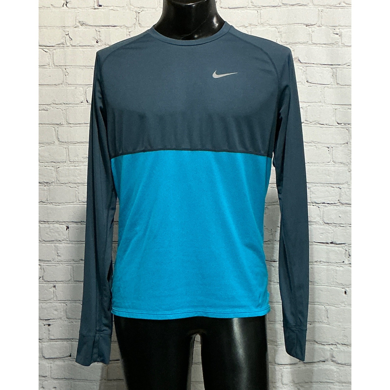 Nike Running Men's Dri-Fit Racer Long Sleeve Top (Size L) gallery