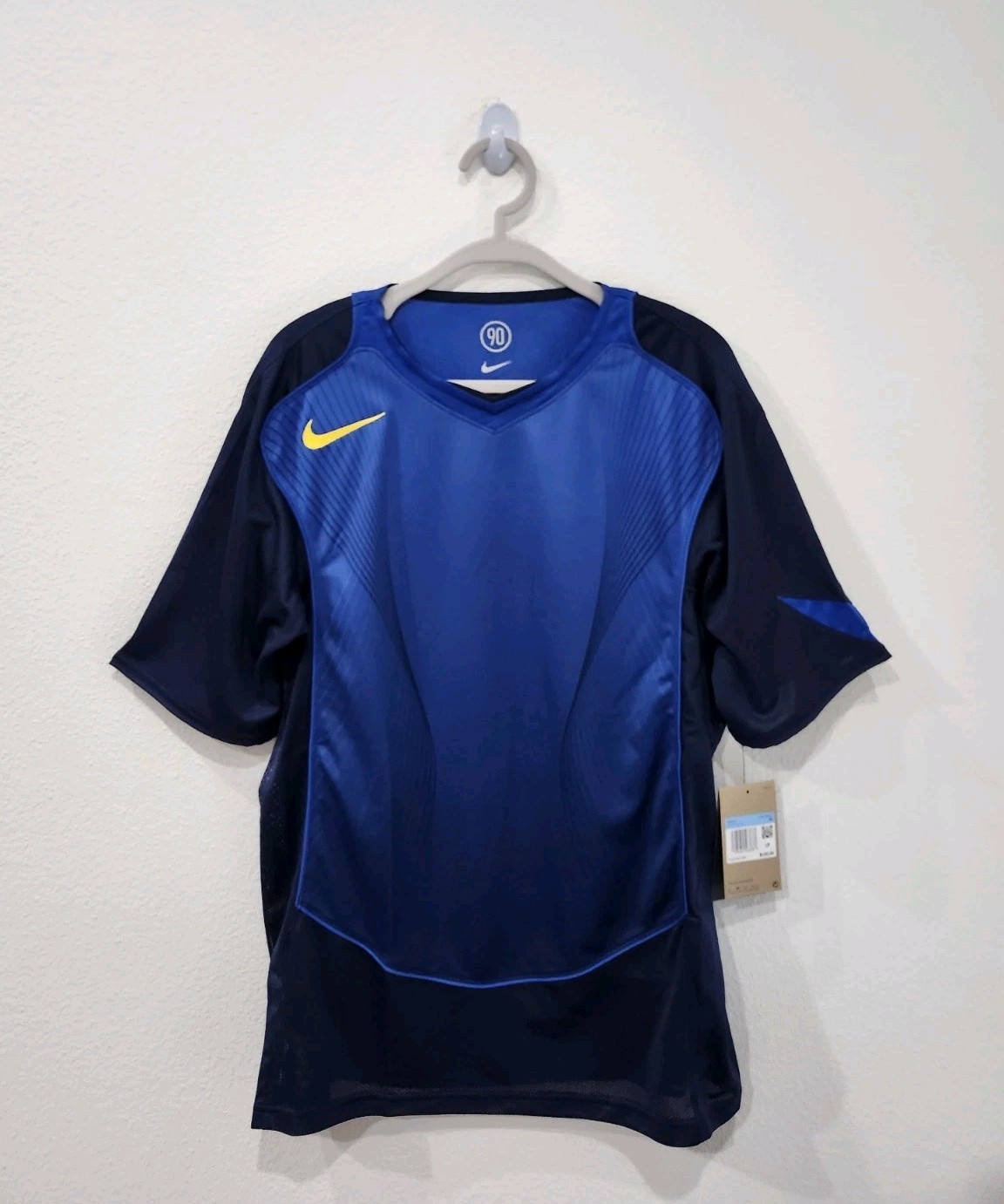 Nike Total 90 Blue Black Soccer Futbol Jersey Men’s Size Medium HV1178-410 NWT gallery