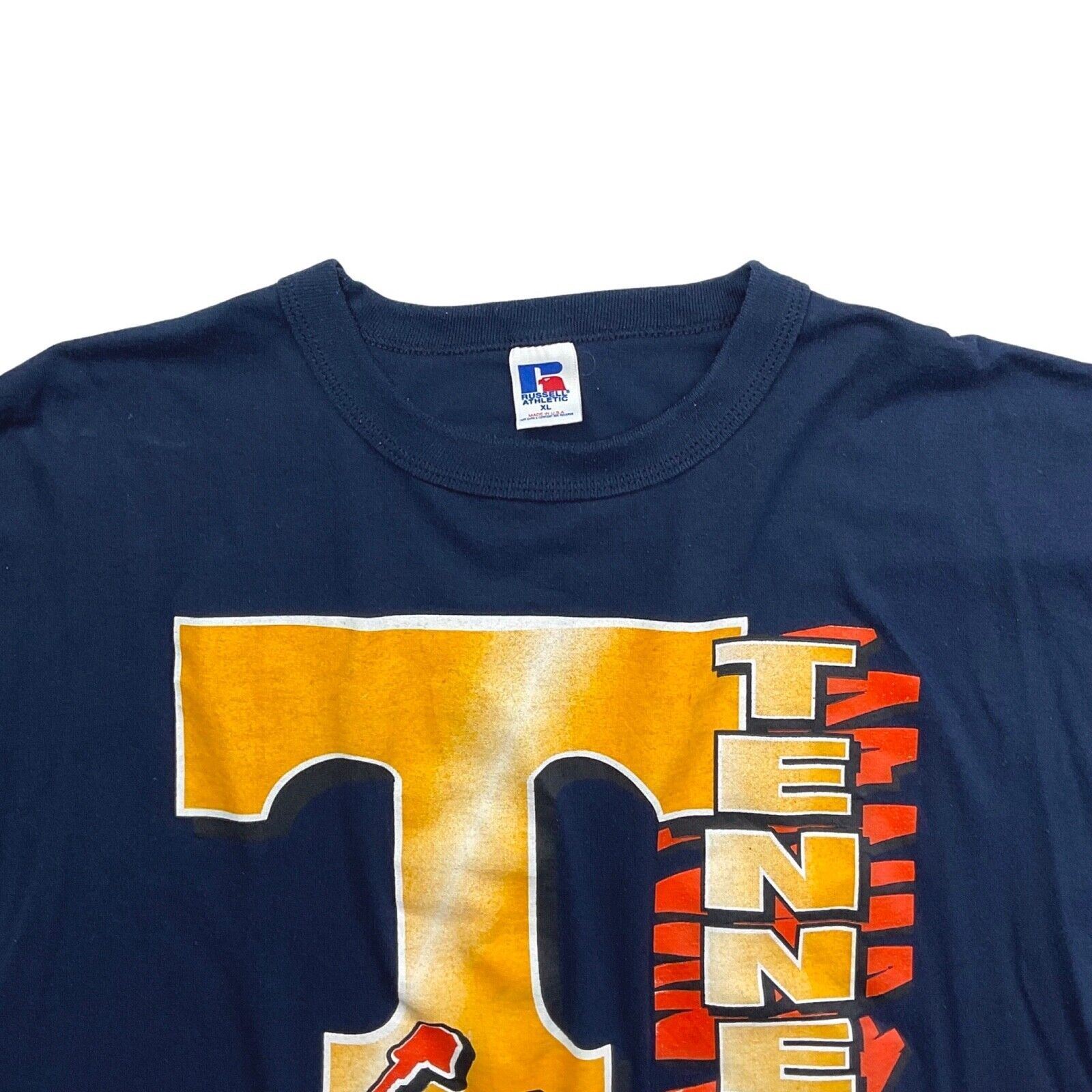 Vintage 90s 00s Blue Tennessee Volunteers Football Go Vols T Shirt XL gallery