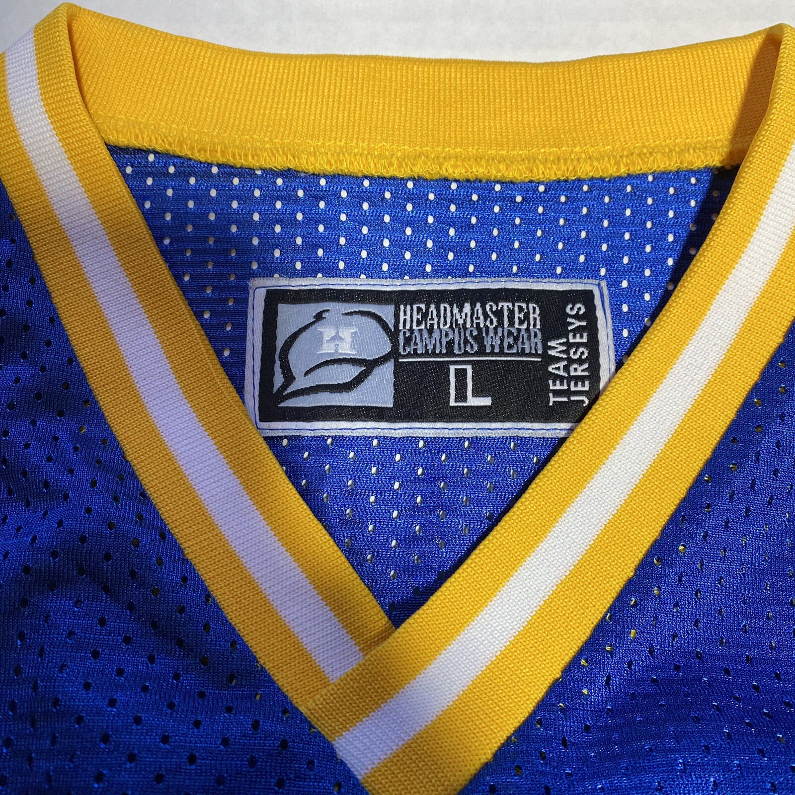 UCLA Bruins Basketball Jersey Men’s Large Blue Yellow gallery