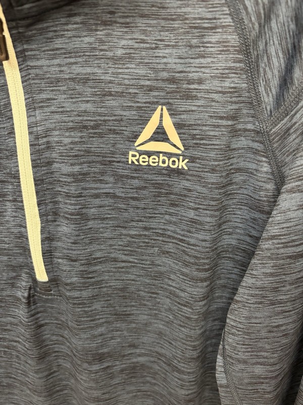 Reebok Quarter Zip Pullover Activewear Shirt Size Large Light And EUC gallery