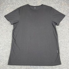 ASRV DSG-0846 Cotton Plus Standard Mesh Back Tee Space Grey Mens Large L