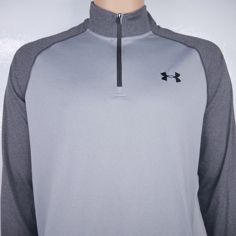 Under Armour 1/4 Zip Men's Pullover Size M Long Sleeve Tech Shirt Golf Outerwear gallery