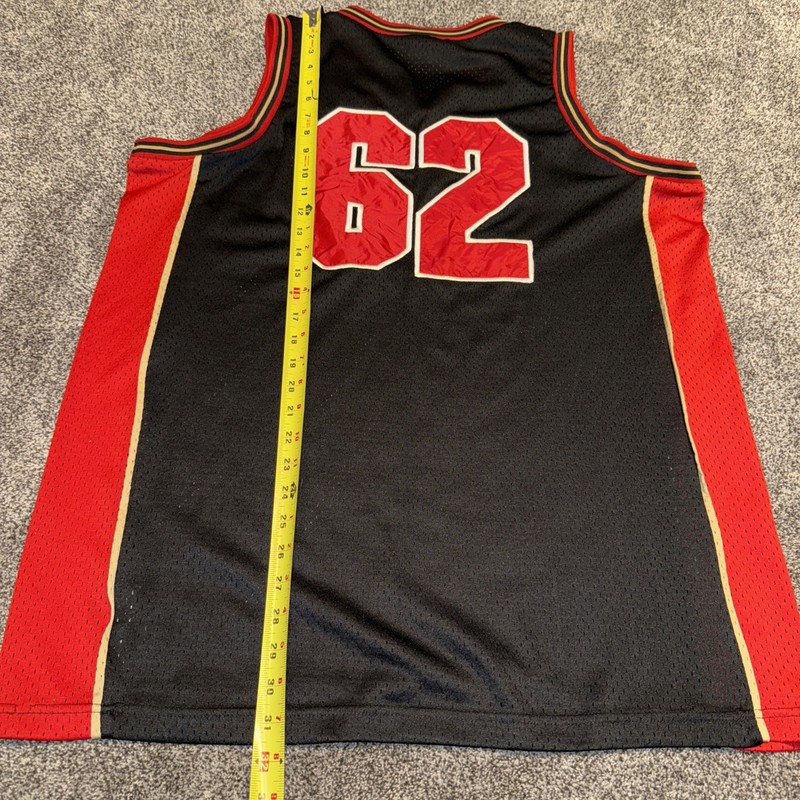Bacardi Rum Men's Basketball Sleeveless Jersey Size Large#62 Stitched Great Cond gallery
