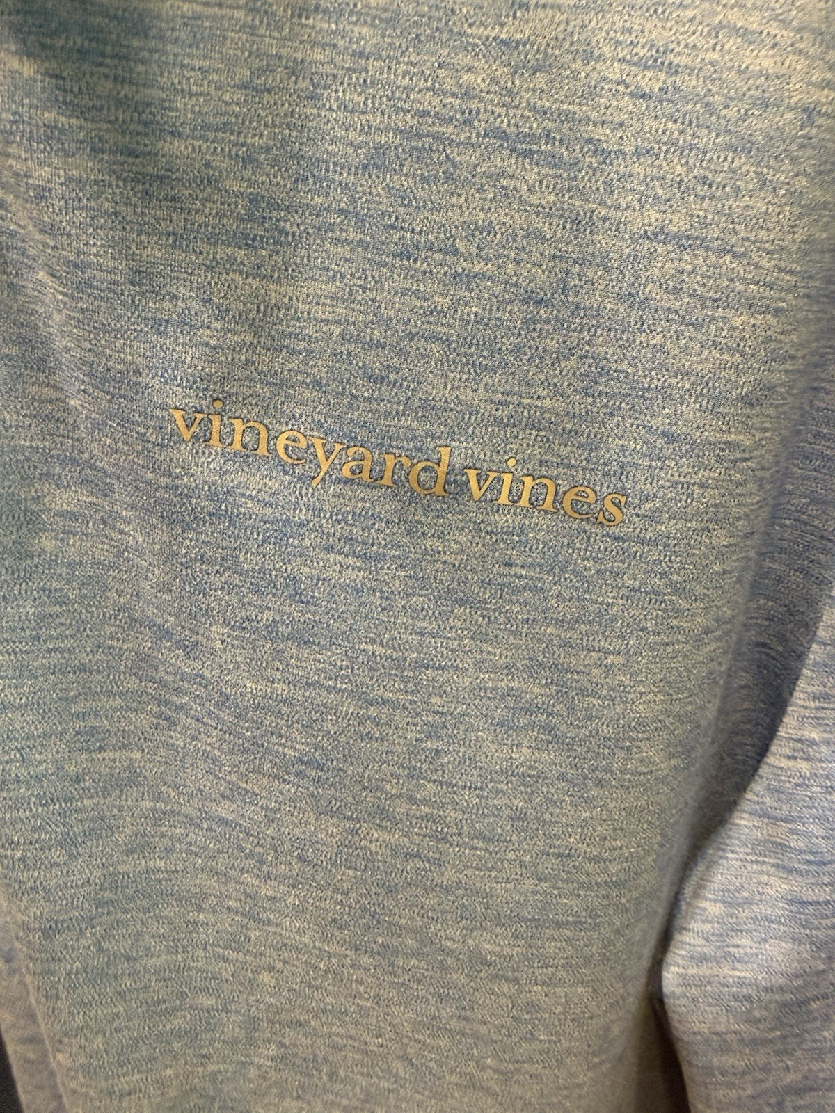 Vineyard Vines Performance Men's Blue XL 1/4 Zip Mock Neck Pullover Top gallery