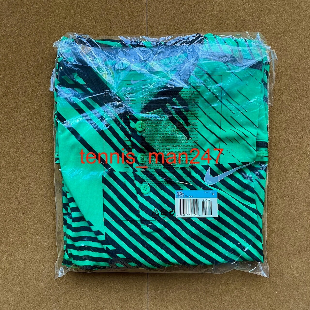 Nike Roger Federer RF 2017 Indian Wells Miami Henley Polo Tennis Shirt ON Nadal gallery