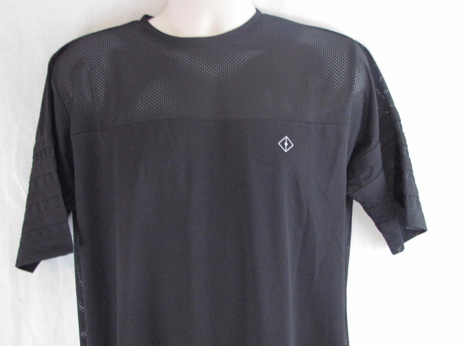 FAIRPLAY MADDOX MESH FOOTBALL JERSEY BLACK NWT +K-2 gallery
