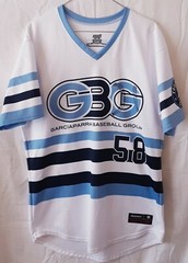 Marucci Men’s Baseball Jersey Size M Garciaparra baseball group GBG Glass 58 c12