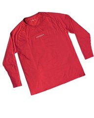 YoungLA New Gen Compression Shirt Mens Large Red Long Sleeve Athletic Training