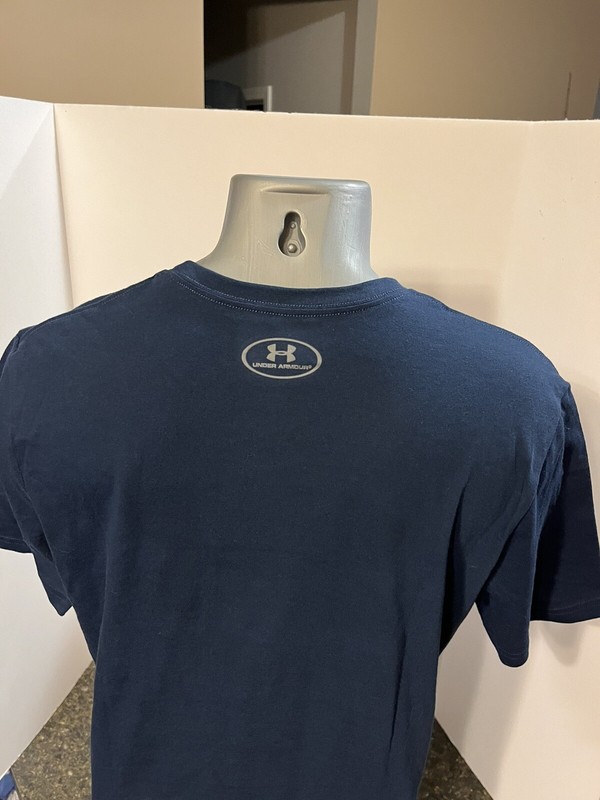 Under Armour Protect This House Men's T-Shirt Blue Cotton Polyester Medium gallery