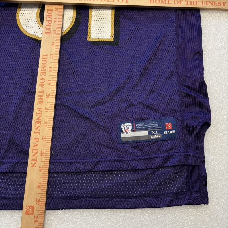 Baltimore Ravens Anquan Boldin Jersey #81 Men's XL NFL Reebox On Field gallery