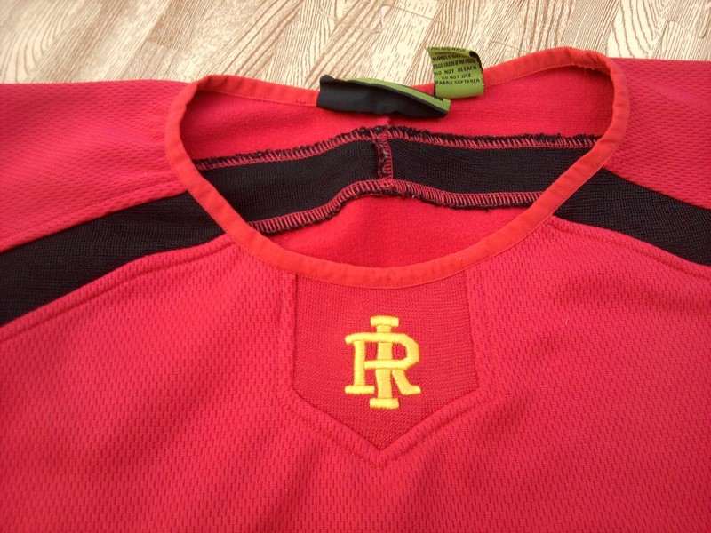 Rock Island Rocks Baseball Pullover & Helmet ~ Men's Large L ~ Batting Illinois gallery