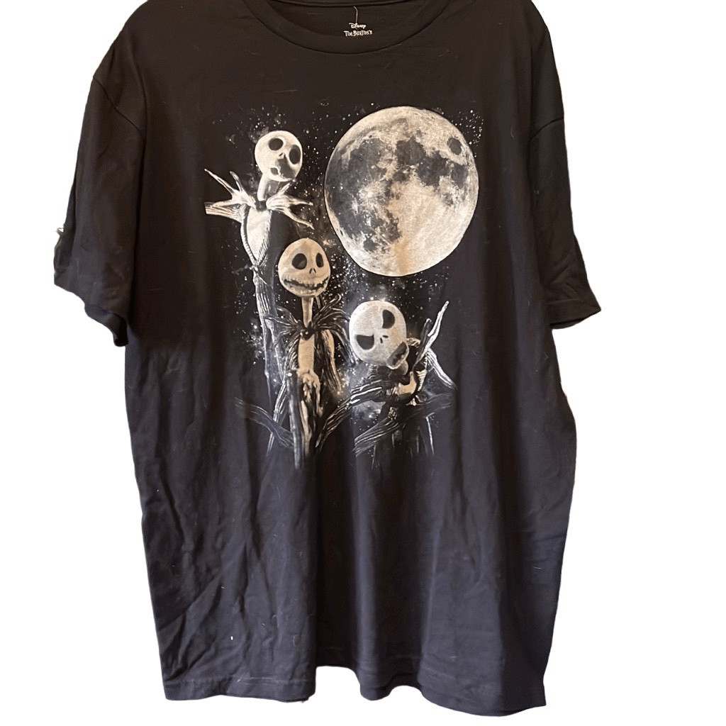 Tim Burton the nightmare before Christmas T-shirt XL gallery