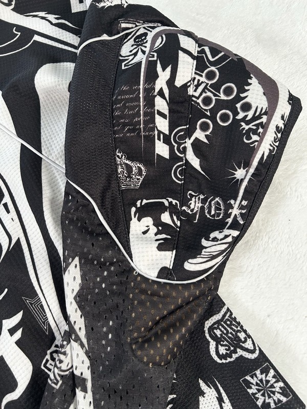 Vintage Fox Racing Jersey Men Large Motocross Motorsports BMX SFX Y2K Elbow Pads gallery