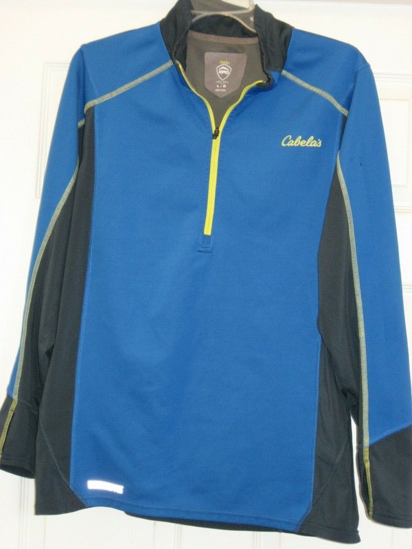 Cabela's Men's XPG Windstopper Half Zip Long Sleeve Shirt Medium/ Large gallery
