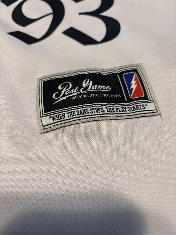 Men’s Post Game Biggie and Tupac Baseball Jersey Size XL gallery