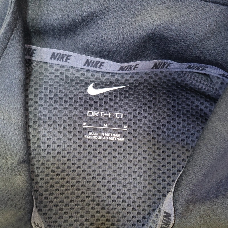 Nike Mens Training 1/4 Zip Dri-FIT Pullover Anthracite Grey M53181 Medium gallery