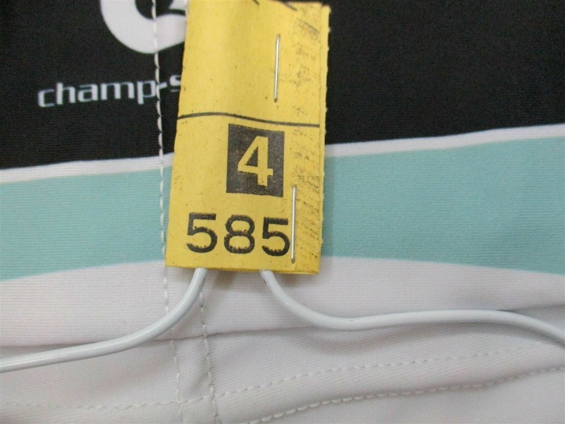CHAMP-SYS.COM Mens Size S 1/2 Zip Fitted Brooklyn White Cycling Tank Top gallery