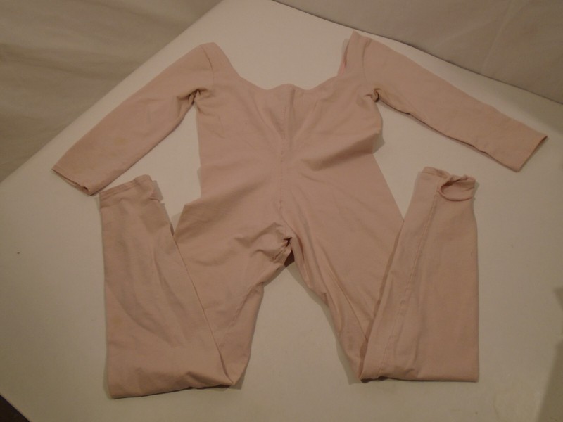 VINTAGE Dan Ez ONE PIECE STRETCH BODY SUIT youth size MEDIUM to fit Bust 34-36 gallery