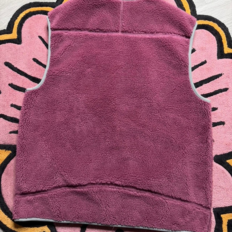 Patagonia Classic Retro-X Full Zip Fleece Vest Size XL Purple gallery